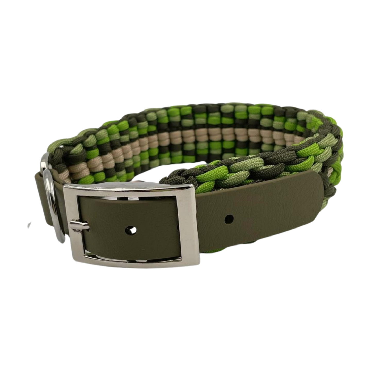 Handgefertigtes Paracord Hundehalsband Häuptling