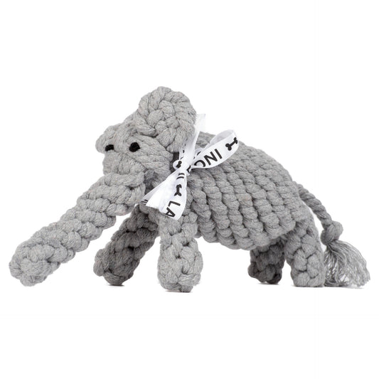 Laboni Hundespielzeug Elefant grau