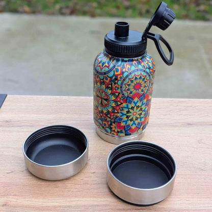 1-L-Trinkflasche für Hund Mandala