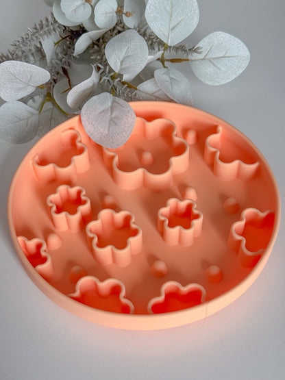 Slow Bowl Spring, Futternapf für Hunde, Lick Mat
