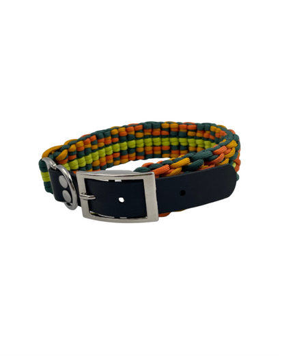 Handgefertigtes Paracord Hundehalsband Häuptling