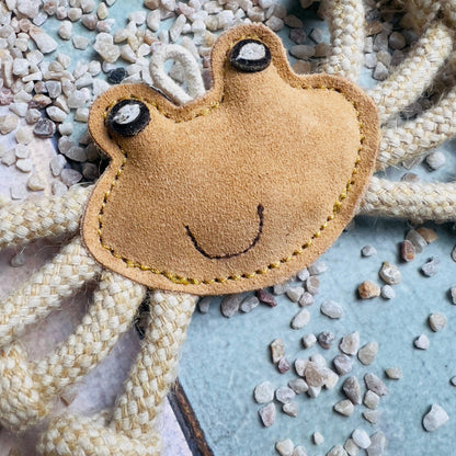 Natürliches Spielzeug für kleine Hunde KLEINER KREBS 🦀🦀🦀