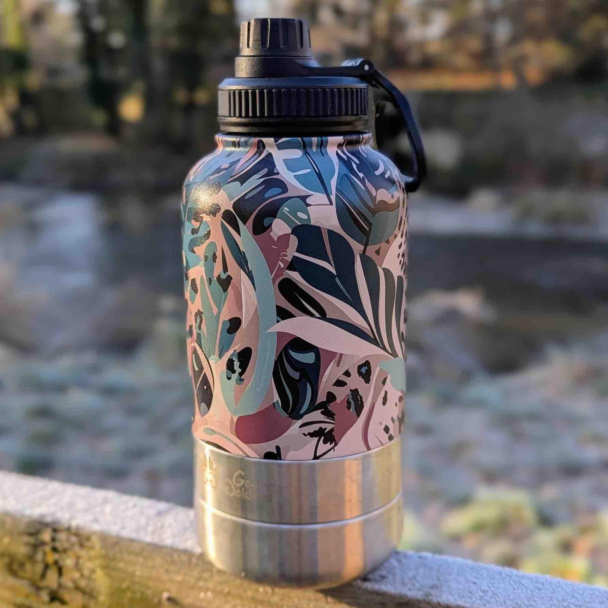 1-l-Trinkflasche für Hunde Savane