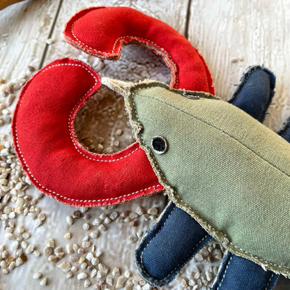 Hummer aus robustem Baumwoll-Canvas mit Kokosfaser 🦞