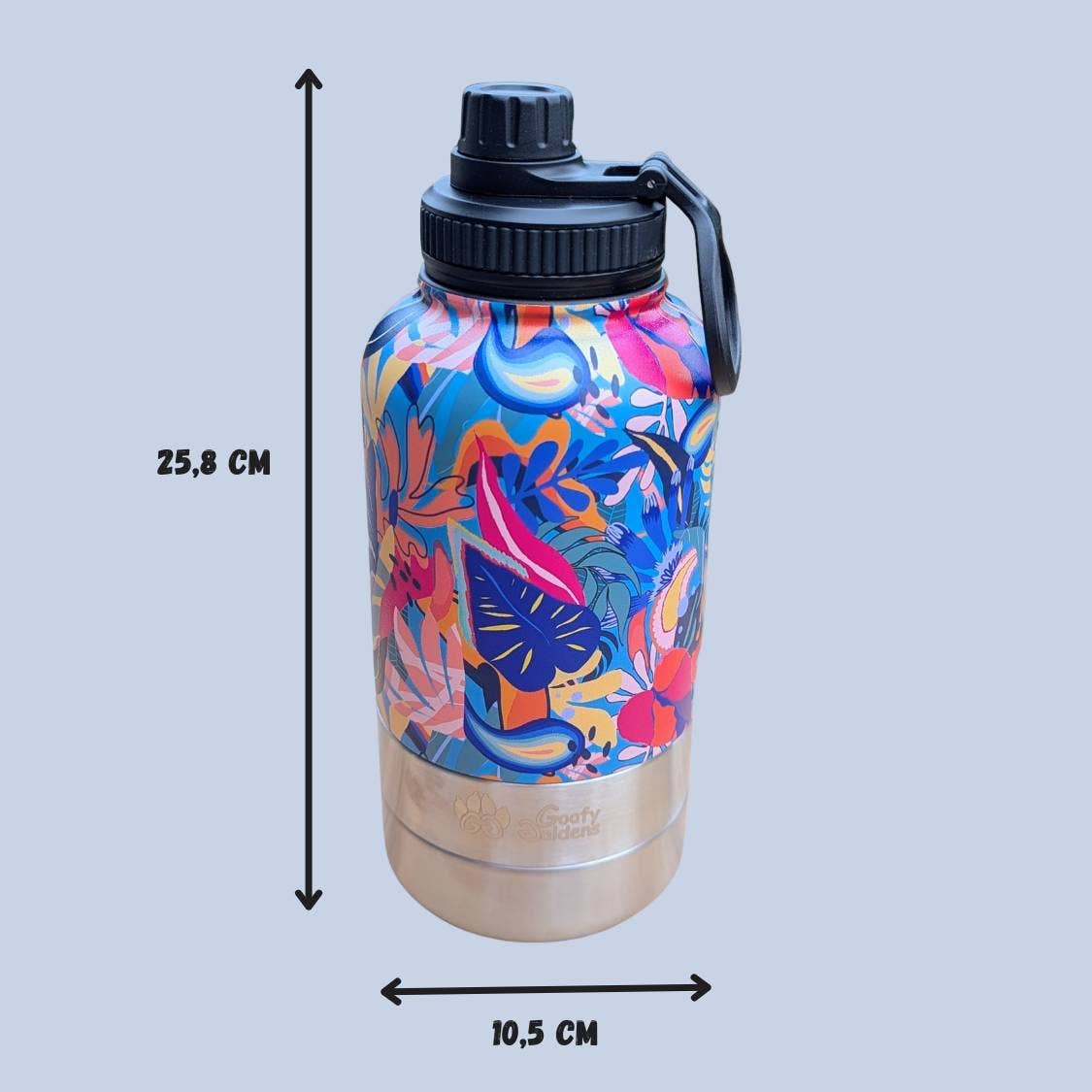 1-l-Trinkflasche für Hund Lagon