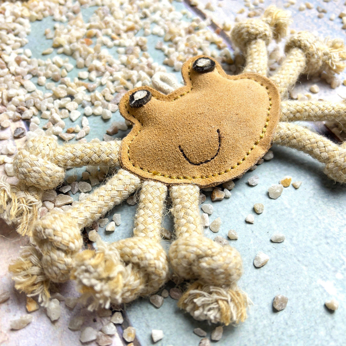 Natürliches Spielzeug für kleine Hunde KLEINER KREBS 🦀🦀🦀