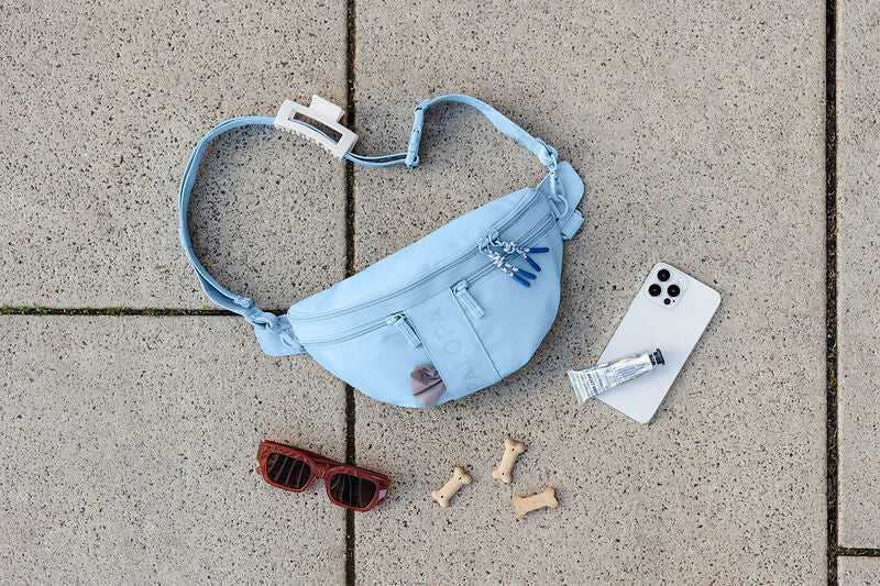 Knoten für vier Pfoten Leckerli Beutel Tasche 