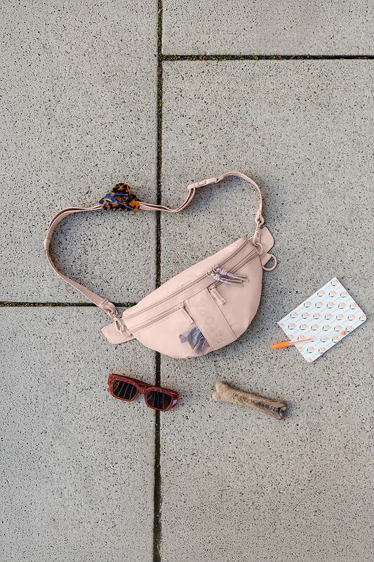 Knoten für vier Pfoten Leckerlibeutel Tasche Creme Palopa
