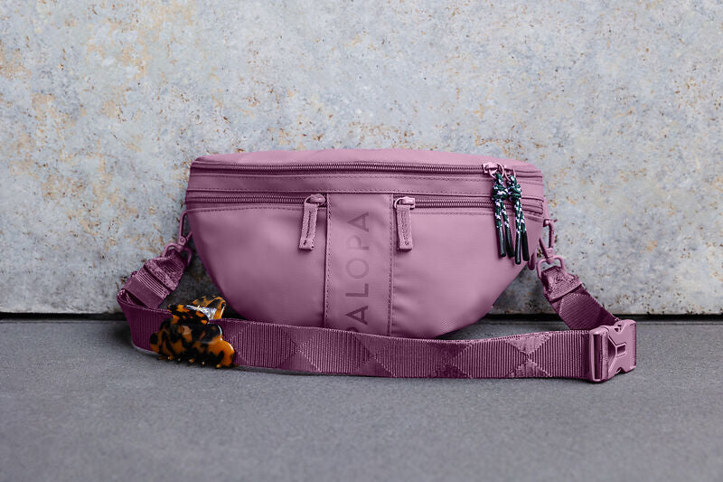 Knoten für vier Pfoten Leckerlibeutel Tasche Berry Rot