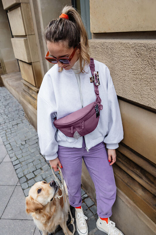 Knoten für vier Pfoten Leckerlibeutel Tasche Berry Rot Palopa