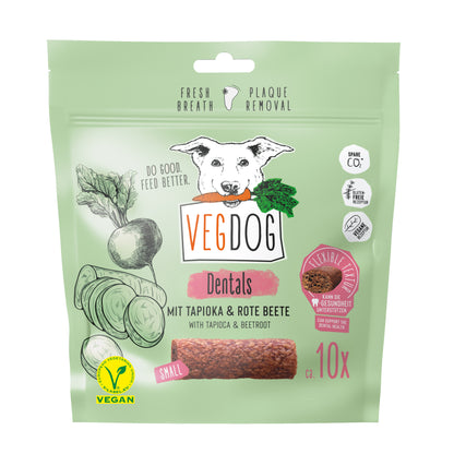 Knoten für vier Pfoten Kau Snack Vegan VegDog