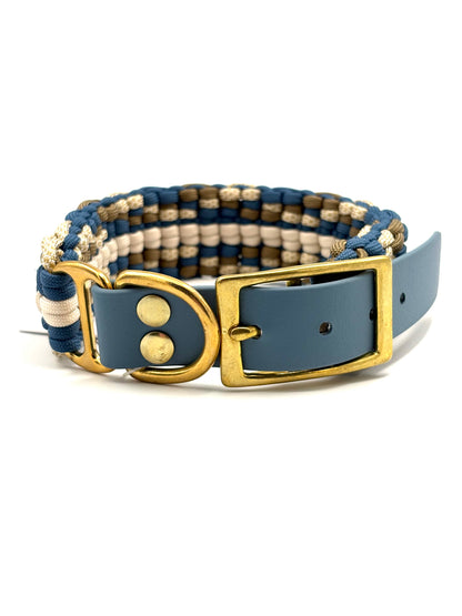 Handgefertigtes Paracord Hundehalsband Häuptling