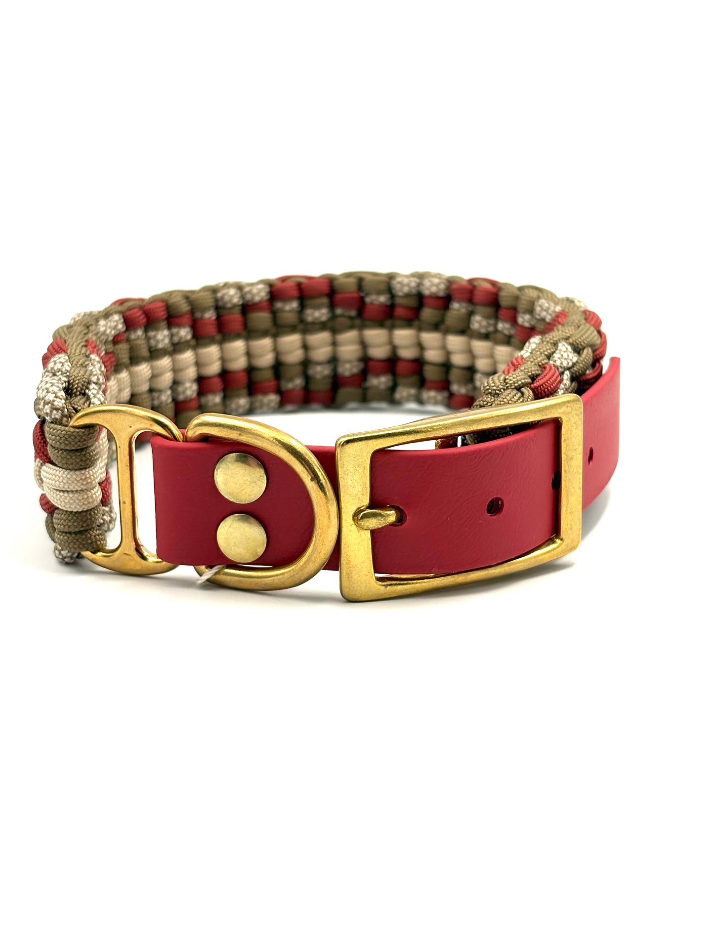 Handgefertigtes Paracord Hundehalsband Häuptling