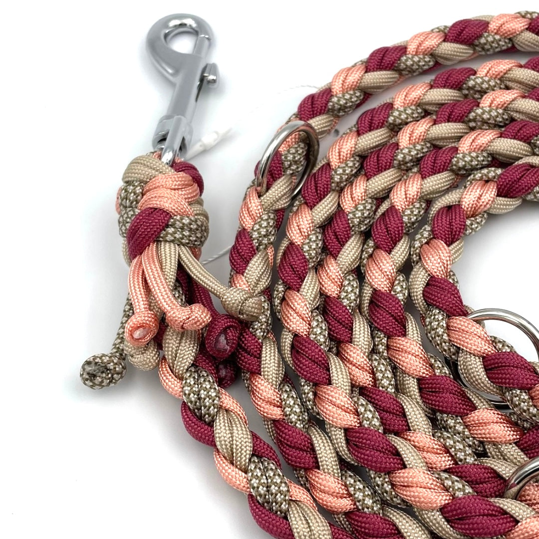 Knoten für vier Pfoten Hundeleine Paracord 