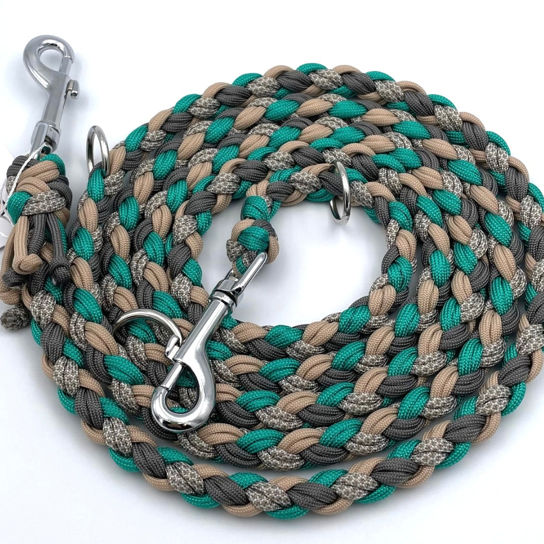 Knoten für vier Pfoten Hundeleine Paracord 
