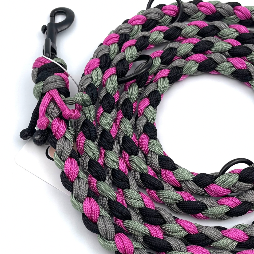 Knoten für vier Pfoten Hundeleine Paracord 