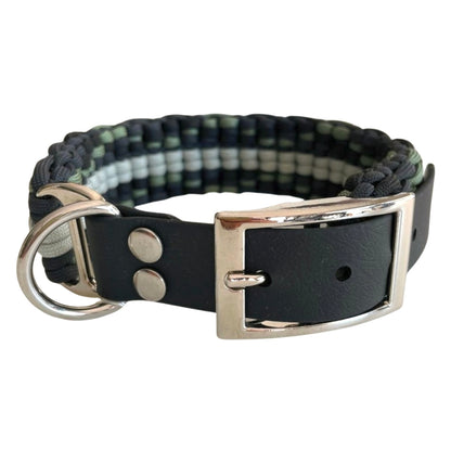 Handgefertigtes Paracord Hundehalsband Häuptling