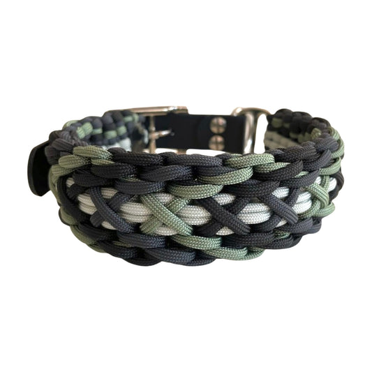 Handgefertigtes Paracord Hundehalsband Häuptling