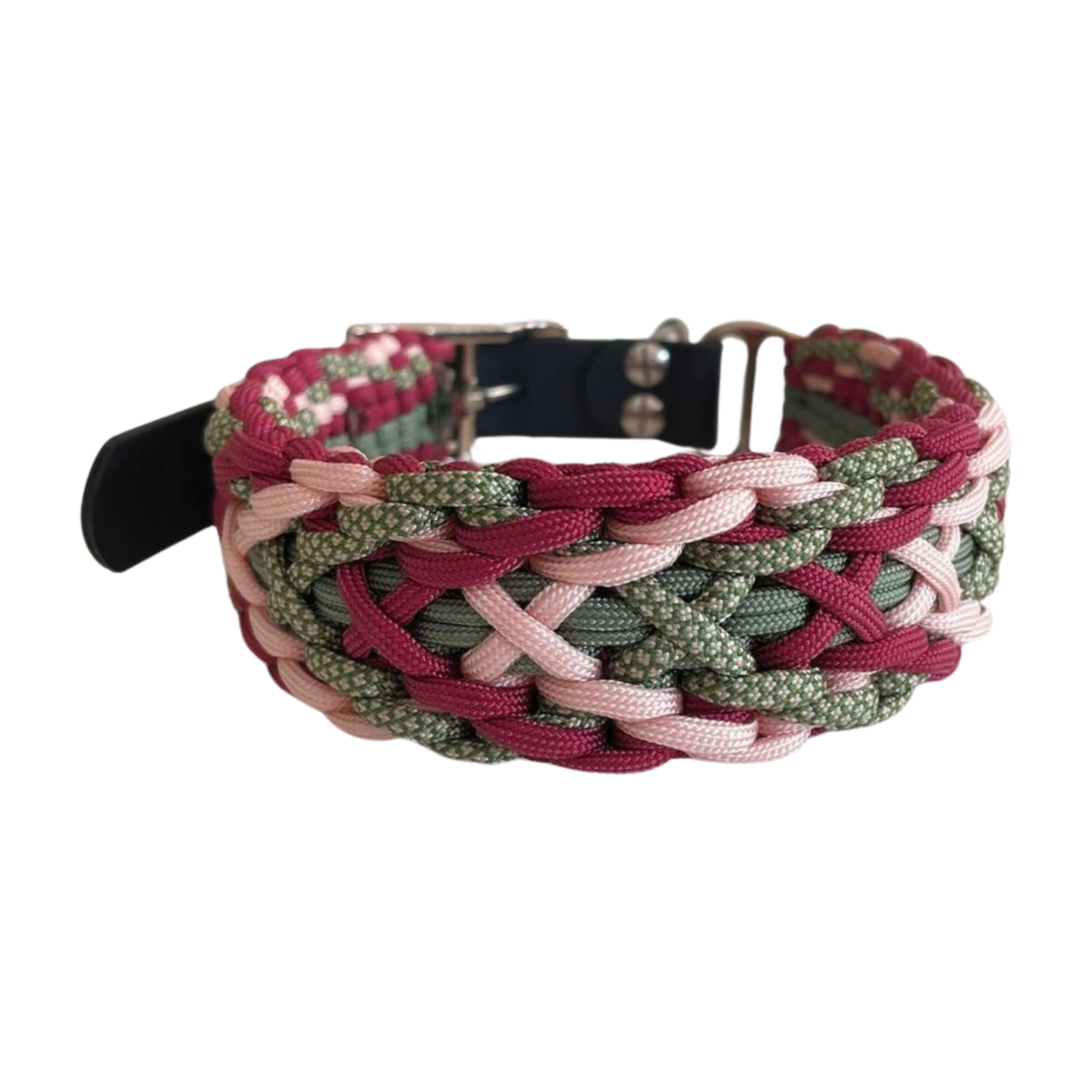 Handgefertigtes Paracord Hundehalsband Häuptling