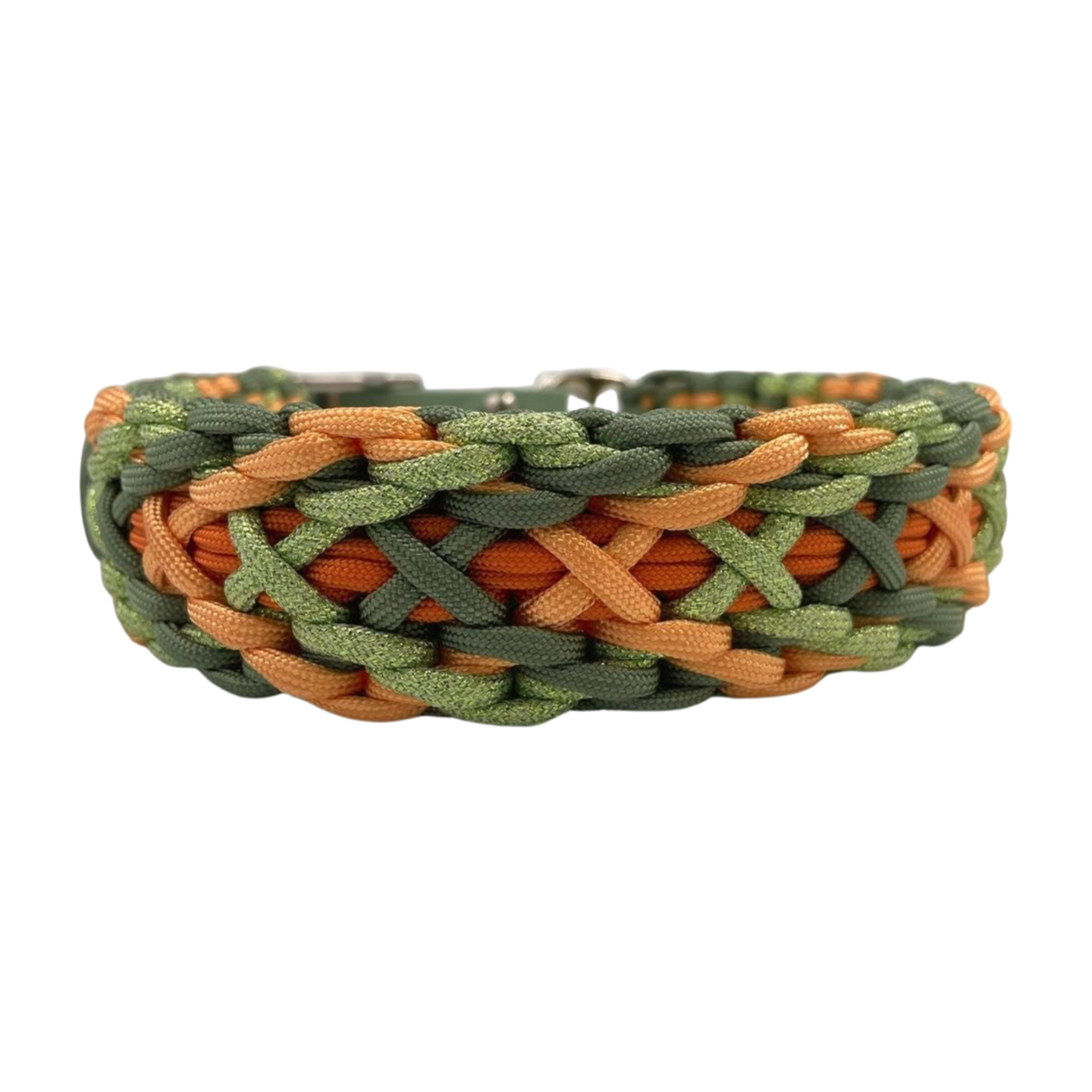 Handgefertigtes Paracord Hundehalsband Häuptling