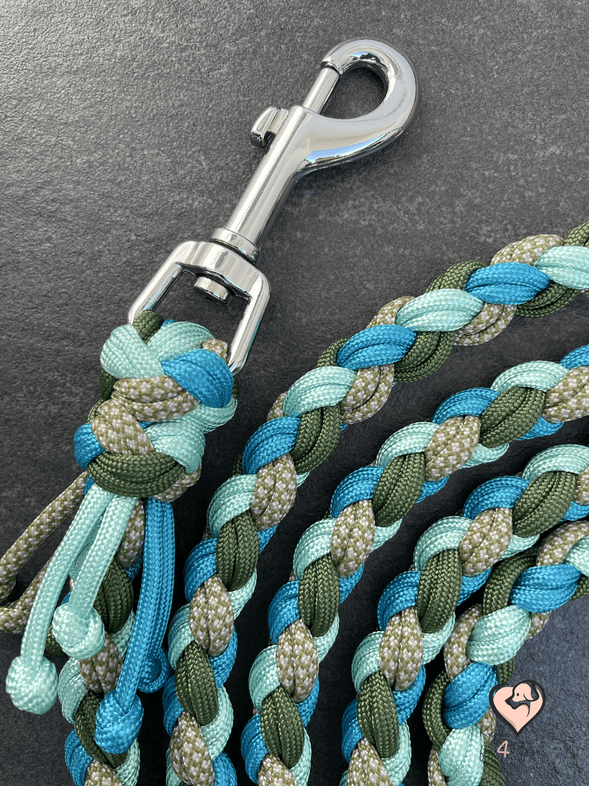 Paracord Leine - Knoten-für-vier-Pfoten