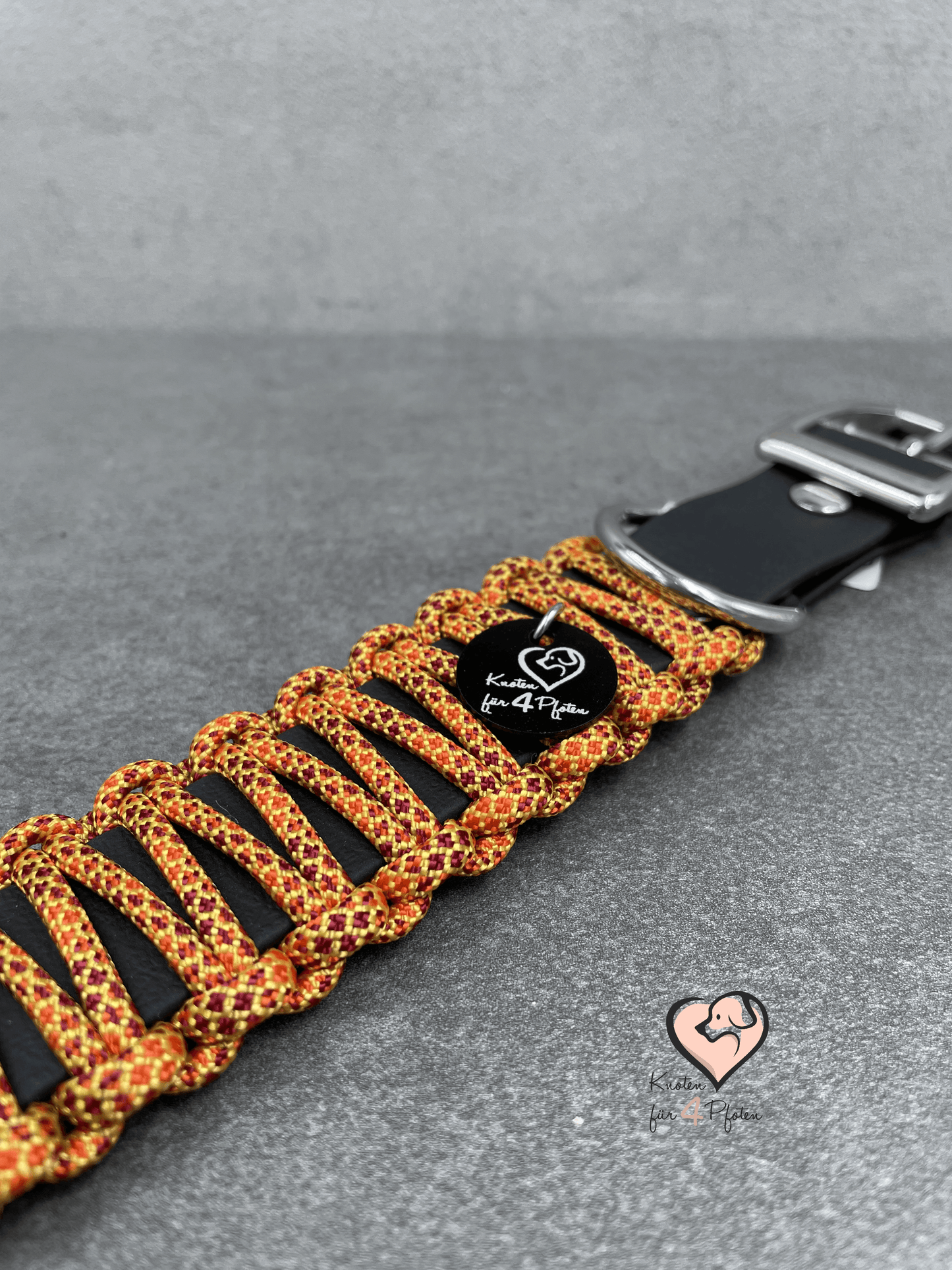 Biothane paracord Halsband 