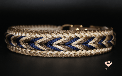 Paracord Halsband mit biothane Verschluss verstellbar