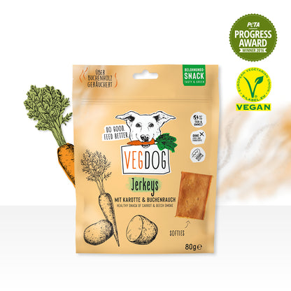 Knoten für vier Pfoten Kau Snack Vegan VegDog
