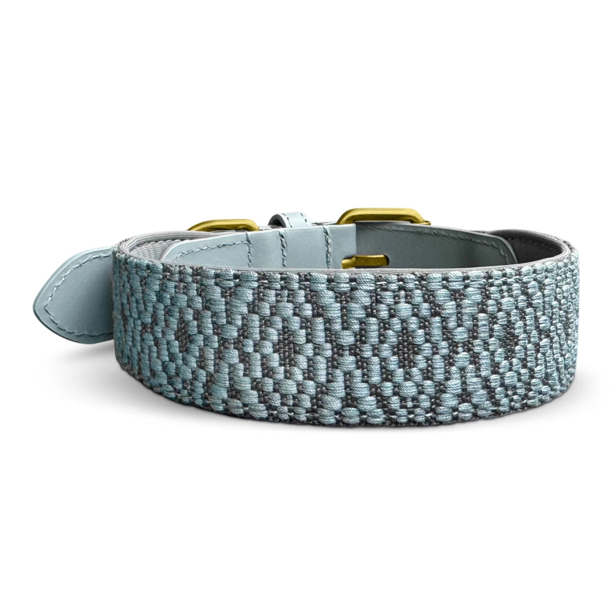  Knoten für vier Pfoten Hundehalsband Leder Anthrazit Hey Lana
