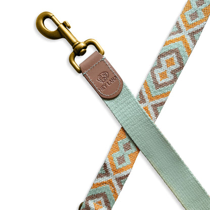 Hundeleine mint orange  Hey Lana