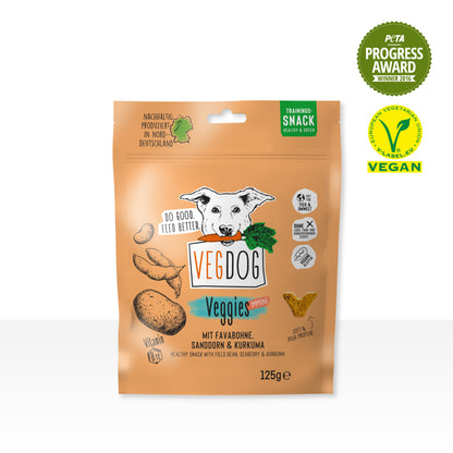 Knoten für vier Pfoten Kau Snack Vegan VegDog