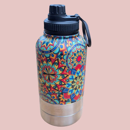 1-L-Trinkflasche für Hund Mandala