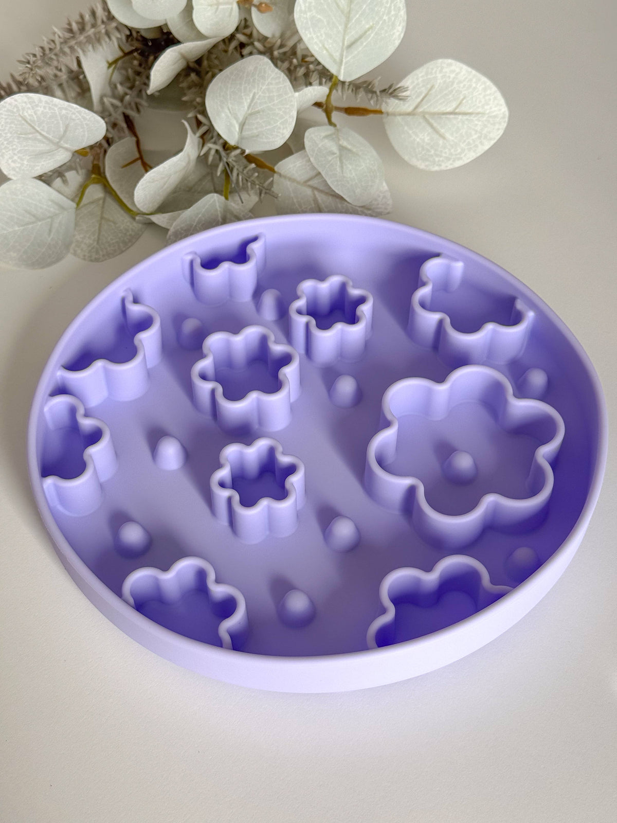 Slow Bowl Spring, Futternapf für Hunde, Lick Mat