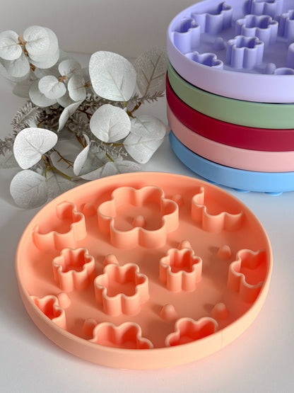 Slow Bowl Spring, Futternapf für Hunde, Lick Mat