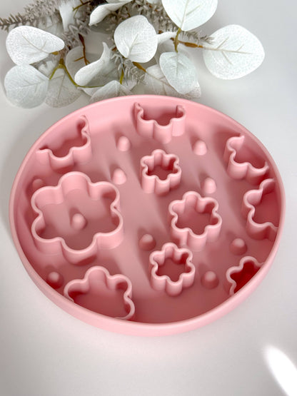 Slow Bowl Spring, Futternapf für Hunde, Lick Mat