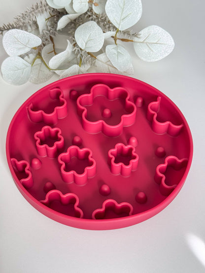 Slow Bowl Spring, Futternapf für Hunde, Lick Mat