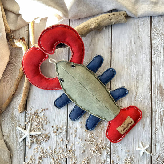 Hummer aus robustem Baumwoll-Canvas mit Kokosfaser 🦞
