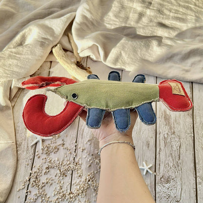 Hummer aus robustem Baumwoll-Canvas mit Kokosfaser 🦞