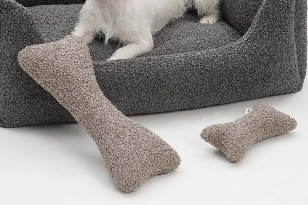 Knoten für vier Pfoten Hundespielzeug Knochen Plüsch Dogs in the City 